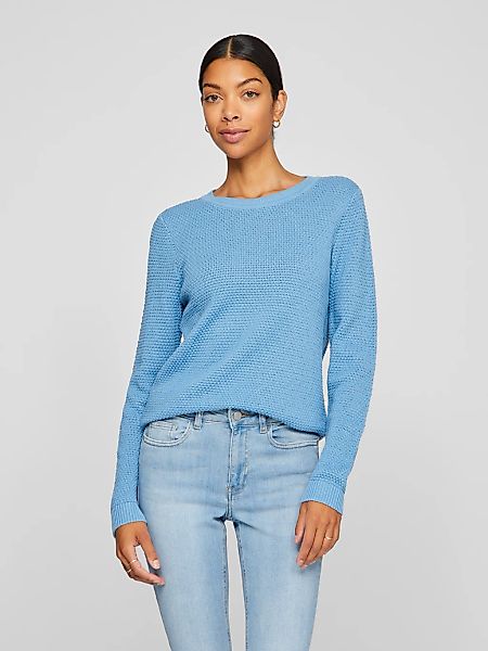 Vila Rundhalspullover VIDALO O-NECK L/S KNIT günstig online kaufen