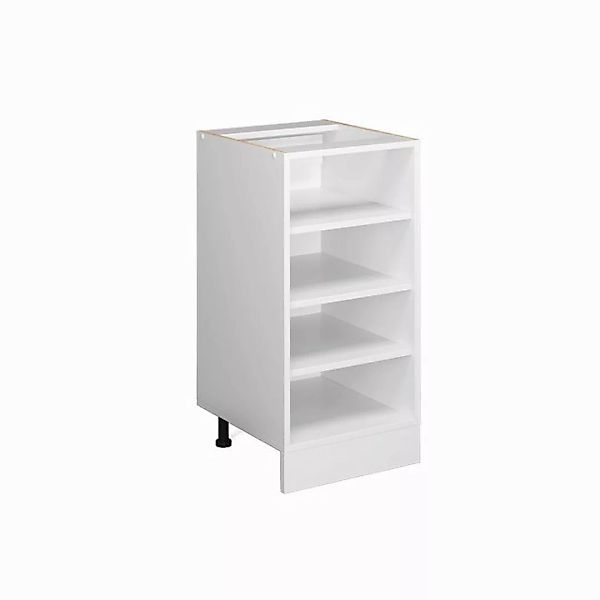 Vicco Unterschrank R-Line, Weiß/Weiß, 40 cm ohne Arbeitsplatte günstig online kaufen