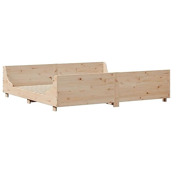vidaXL Massivholzbett ohne Matratze 180x200 cm Kiefernholz 3302273 günstig online kaufen