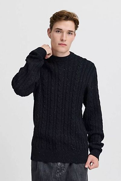 Casual Friday Strickpullover CFKARL cable crew neck knit with neps gemütlic günstig online kaufen