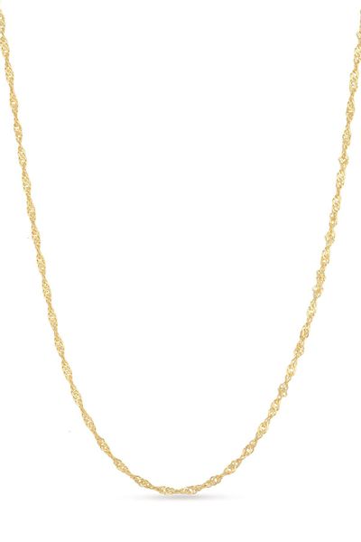 Einzelstück Silberkette Halskette Singapurkette 925 Sterling günstig online kaufen