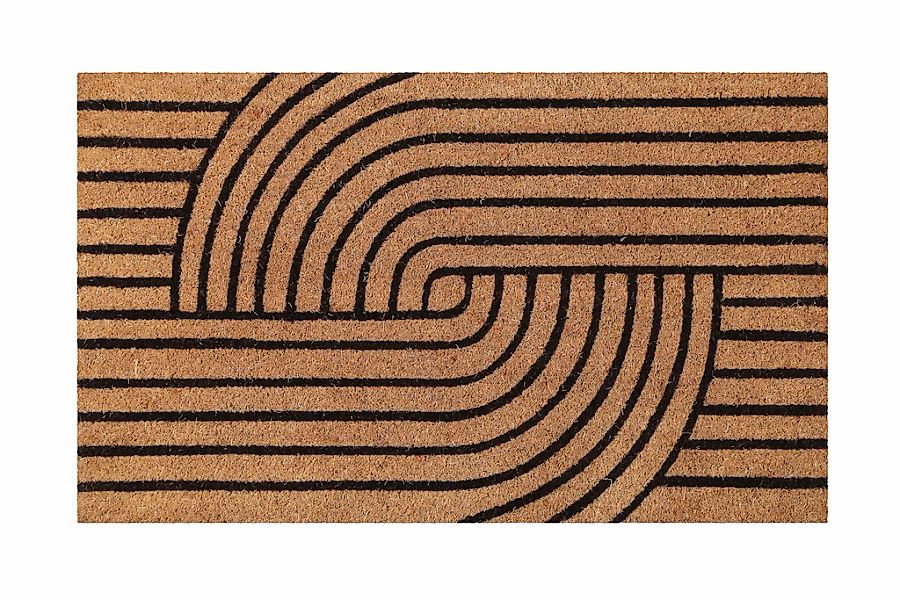 Wecon home Fußmatte "Modern Mania" rechteckig 18 mm Höhe rutschfest, robust günstig online kaufen