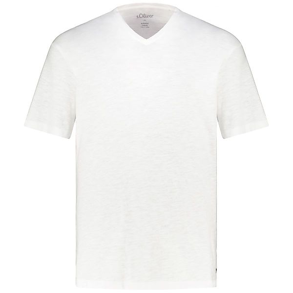 s.Oliver Basic-T-Shirt Farbe weiß Größe: 5XL günstig online kaufen