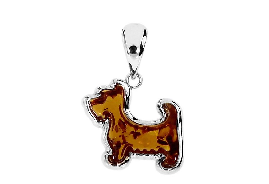 OSTSEE-SCHMUCK Kettenanhänger Ostsee-Schmuck Anhänger Hund Anhänger Hund (1 günstig online kaufen