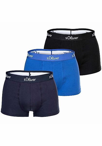 s.Oliver Boxershorts "Boxershort 3er Pack" günstig online kaufen