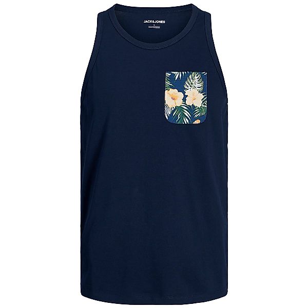 Jack&Jones Tanktop mit Brusttasche Farbe blau Größe: 8XL günstig online kaufen
