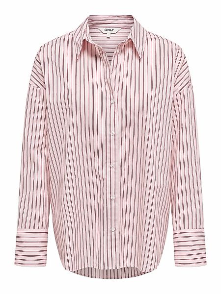 ONLY Hemdbluse "ONLOREGON ALVA LS REG SHIRT NOOS WVN" Materialmix, regular günstig online kaufen