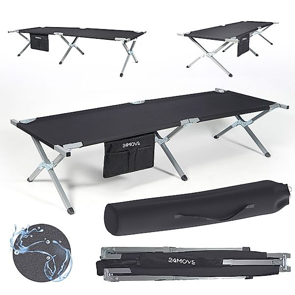 24Move Feldbett Feldbett, Gartenliege, Campingbett bis günstig online kaufen