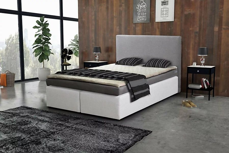 Küchen-Preisbombe Boxspringbett Hotelbett 140x200 Bonellfederkern Bett Topp günstig online kaufen