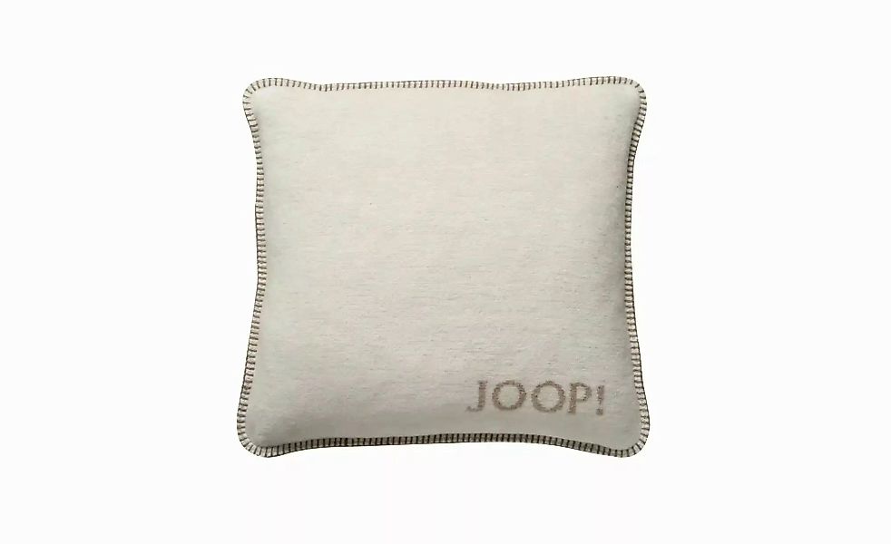 JOOP! Kissen Melange Doubleface   ¦ beige ¦ Maße (cm): B: 50 H: 1 Dekokisse günstig online kaufen