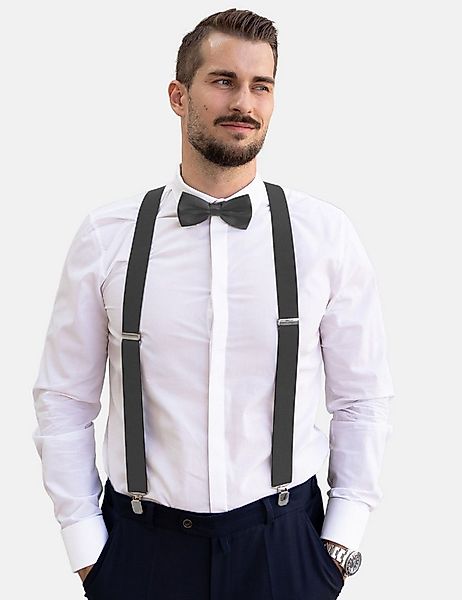 Massi Morino Hosenträger (2-St) mit Fliege günstig online kaufen