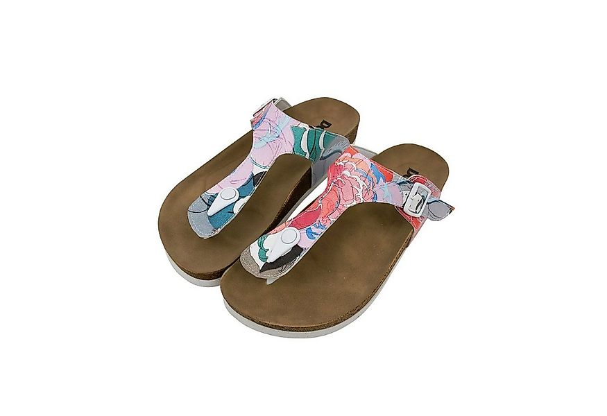 DOGO Lila Zehentrenner Hello Damen Sandalen Zehentrenner Handgefertigt günstig online kaufen