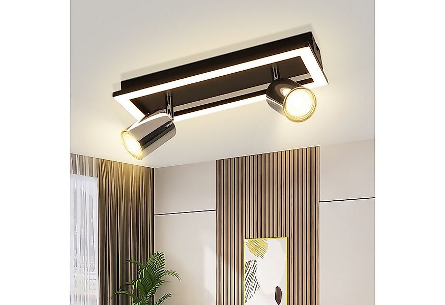 Nettlife LED Deckenstrahler Deckenleuchte 2/3/4 Flammig GU10 Küche Modern W günstig online kaufen