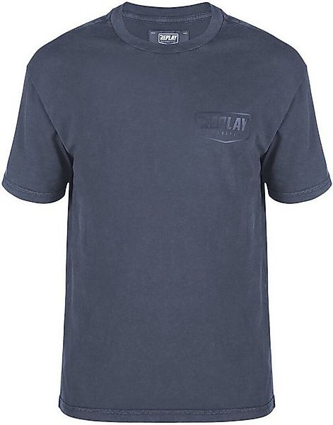 Replay Kurzarmshirt Classic T-Shirt günstig online kaufen