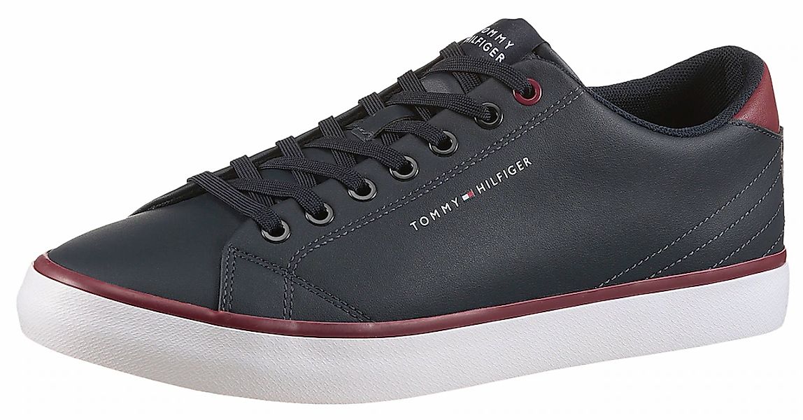 Tommy Hilfiger Sneaker "TH HI VULC CORE LOW LEATHER", Freizeitschuh, Halbsc günstig online kaufen
