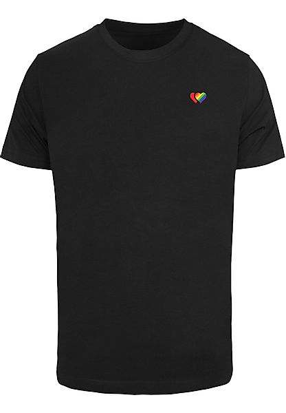 MisterTee T-Shirt "MisterTee Double Hearts Pride Tee", (1 tlg.) günstig online kaufen