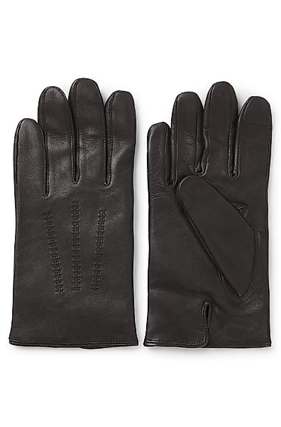 BOSS Lederhandschuhe Hainz-ME mit Touch Tech günstig online kaufen