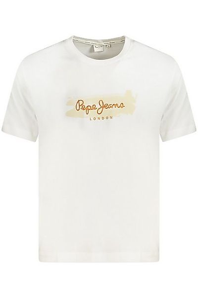 Pepe Jeans T-Shirt Herren Kurzarm-T-Shirt Weiß aus nachhaltiger günstig online kaufen