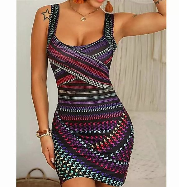 AFAZ New Trading UG Sommerkleid Damen-Hosenträgerrock mit unregelmäßigem Fa günstig online kaufen