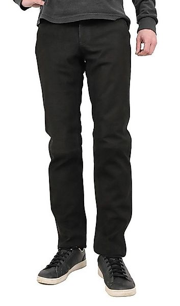 Maddox Lederhose Laurin MADDOX - Herren Lederhose Lammnubuk schwarz günstig online kaufen