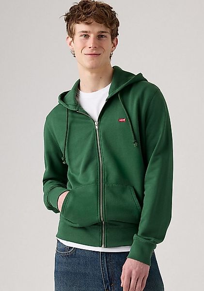Levi's® Kapuzensweatjacke NEW ORIGINAL ZIP UP mit Logo-Stickerei und Kängur günstig online kaufen