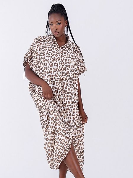 YC Fashion & Style Hemdblusenkleid Oversized Musselin Kleid im Hemdblusenst günstig online kaufen