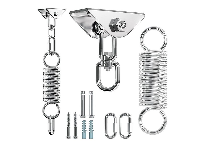 Clanmacy Deckenhalter Deckenhalter Deckenhaken Edelstahl 360°Drehen bis 400 günstig online kaufen