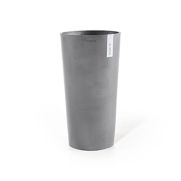 ECOPOTS Blumentopf AMSTERDAM MID HIGH Grey, BxTxH: 34x34x66 cm günstig online kaufen