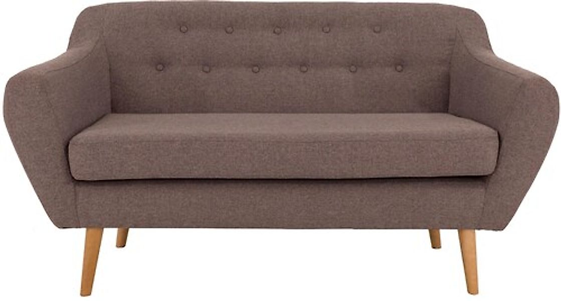 Home affaire 2-Sitzer »Renne« mit Heftung im Rücken im skandinavischem Stil günstig online kaufen