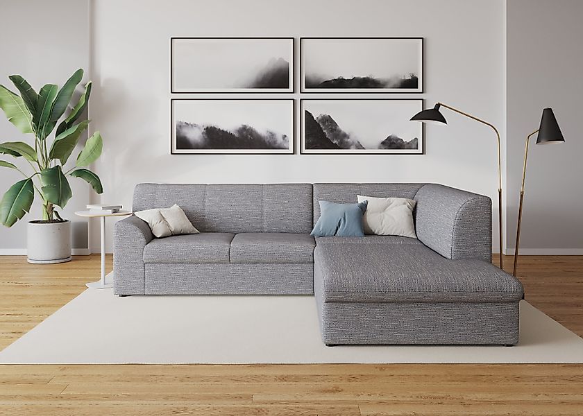 DOMO collection Ecksofa "Topper zeitlos elegant, kompakte Stellmaße, OTTOs günstig online kaufen