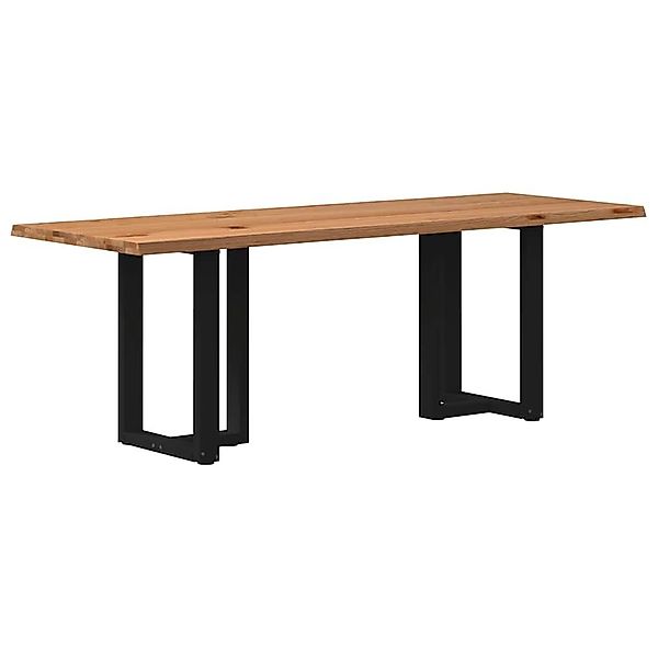 vidaXL Esstisch Esstisch mit Baumkanten 220x80x74 günstig online kaufen