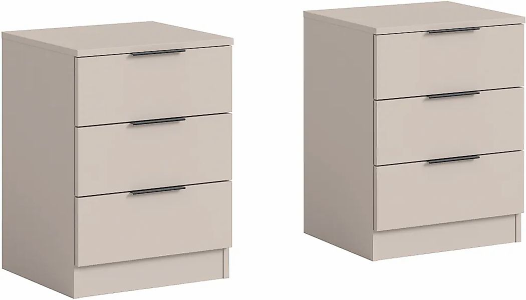 Home affaire Nachtkommode "Skarde 2 Nachttische, jeweils Breite: 45 cm" Set günstig online kaufen
