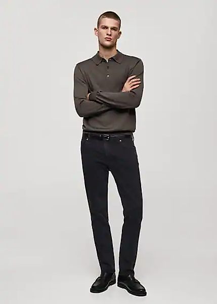 Schwarze Slim Fit Jeans Jan günstig online kaufen