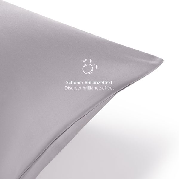 Blumtal Kissenbezüge Premium Mako Satin Kissenbezug, günstig online kaufen