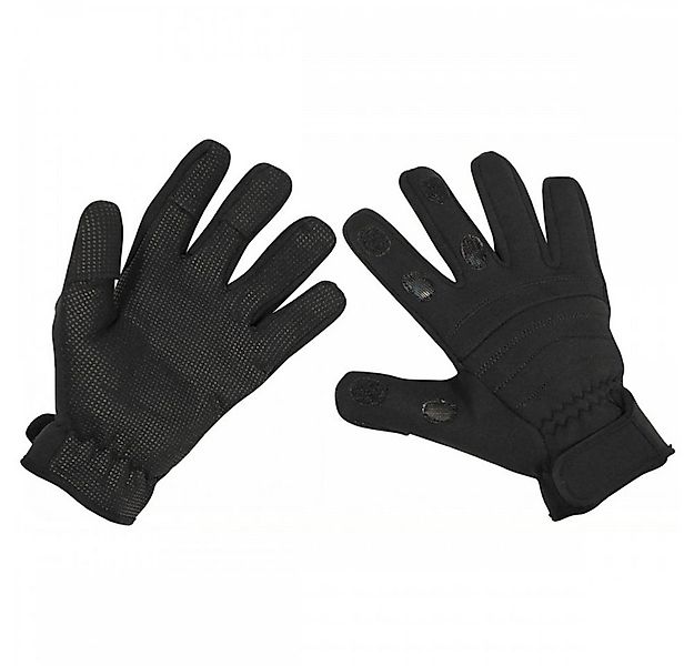 MFH Neoprenhandschuhe Fingerhandschuhe, Combat, Neopren, schwarz - S Daumen günstig online kaufen