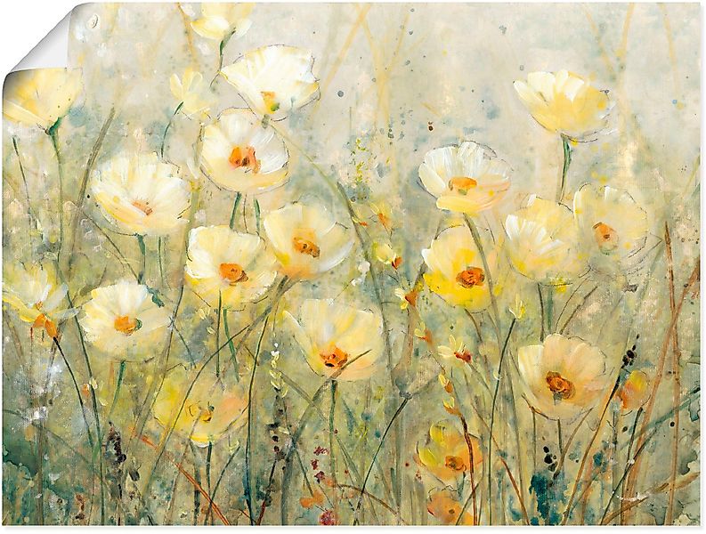 Artland Wandbild Sommer in voller Blüte günstig online kaufen