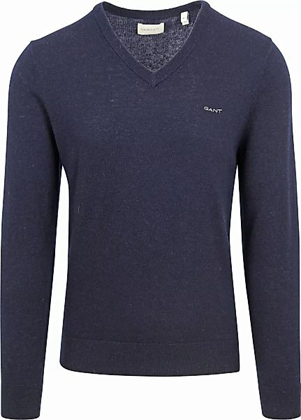 Gant Pullover Lambswool Navyblau - Größe 4XL günstig online kaufen