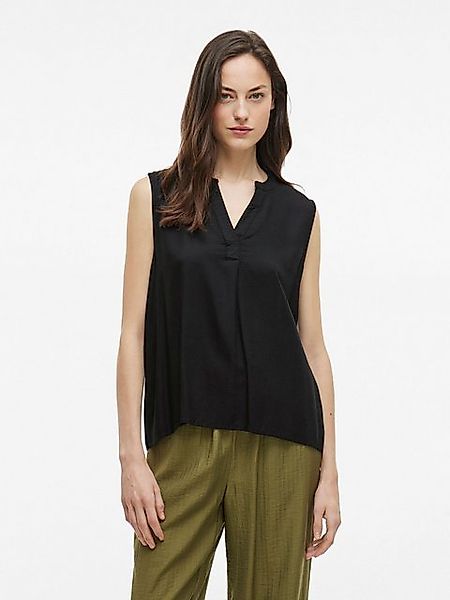 Vila Blusenshirt Ärmellose mit V-Ausschnitt und Kragen VIROSA V-NECK S/L TO günstig online kaufen