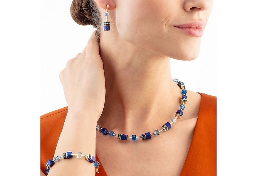 COEUR DE LION Collier GeoCUBE® Iconic Precious Halskette Würfelkette, Made günstig online kaufen