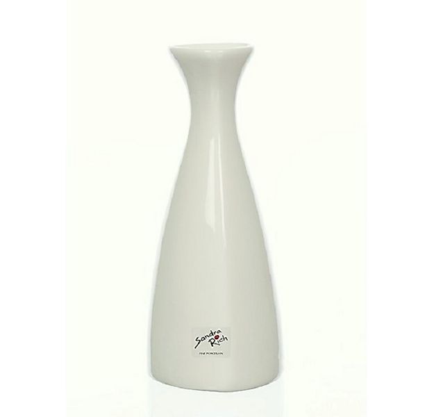 Sandra Rich Dekovase SANDRA RICH, Porzellan- VASE "TRIANGLE" 14cm. Vase Cre günstig online kaufen