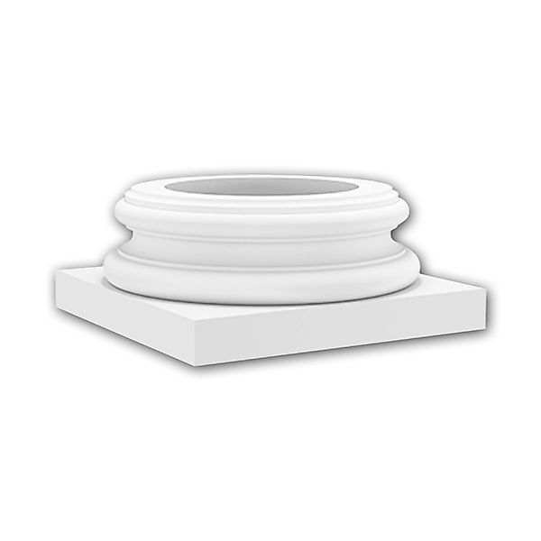 PROFHOME 113500 Vollsäulen Sockel Säule Zierelement Stuckdekor 26,0 cm x 11 günstig online kaufen