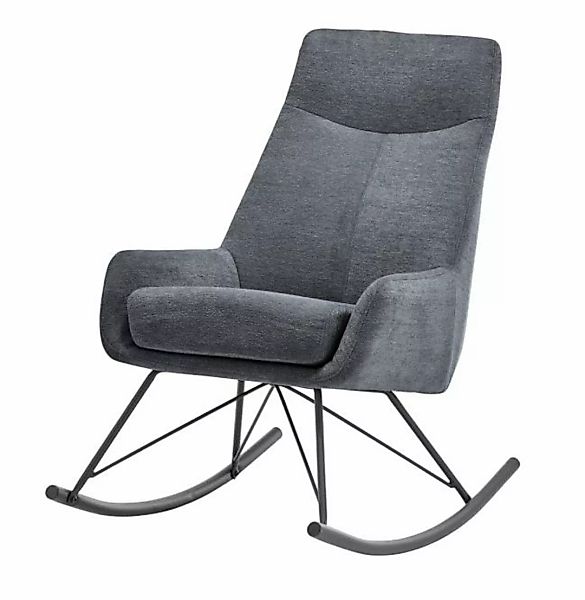 Schaukelstuhl ORIENT von MCA Furniture Anthrazit günstig online kaufen