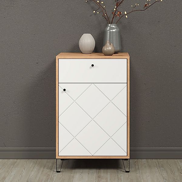 PLACES OF STYLE Kommode "Tarragona" 1 Stk. tlg. Kommode, Tür, Schublade & S günstig online kaufen