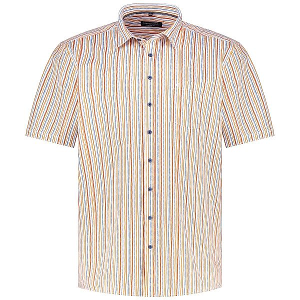 CASA MODA Freizeithemd aus Baumwolle Farbe orange Größe: 3XL günstig online kaufen