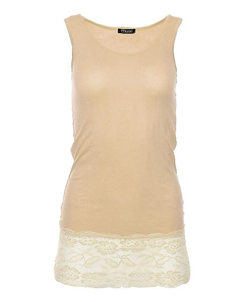 Muse Spitzentop Trägertop mit Spitzensaum 0518 günstig online kaufen