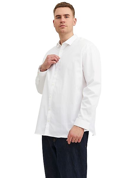 Jack & Jones Herren Freizeit Hemd JPRBLACARDIFF Relaxed Fit Plussize günstig online kaufen