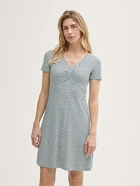 TOM TAILOR Sommerkleid Kleid mit Raffungen günstig online kaufen