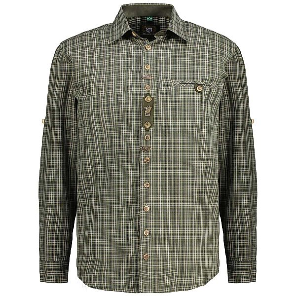 Orbis Kariertes Freizeithemd im Jagdstil Farbe waldgrün Größe: 8XL günstig online kaufen