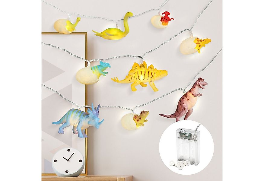 COZY HOME LED-Lichterkette Dino Lichterkette Batterie und Stecker -, 12 LED günstig online kaufen