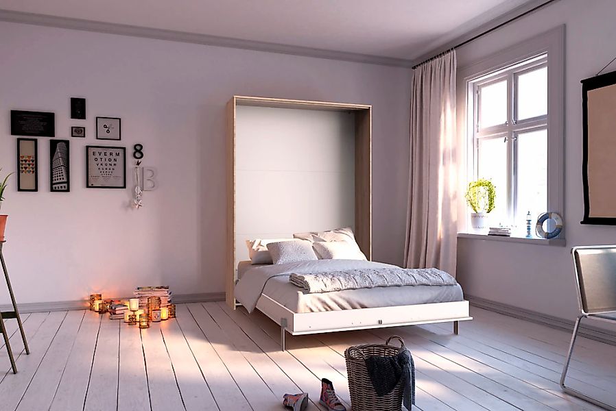 Wimex Schrankbett "Juist Schrankklappbett Gästebett", vertikal klappbar, 3 günstig online kaufen